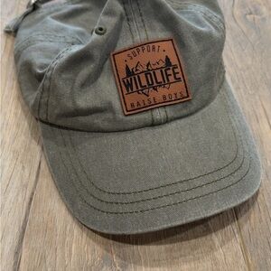 Wildlife Olive Green Cap